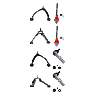 Dorman® - OE Solutions™ Front Lower and Upper Control Arm with Ball Joint and Tie Rod End Kit