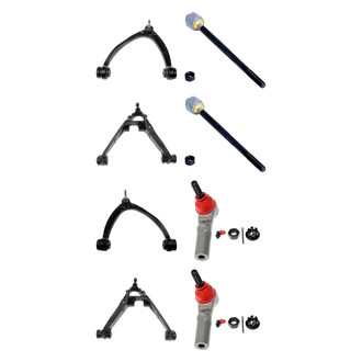 Dorman® - OE Solutions™ Front Lower and Upper Control Arm with Ball Joint and Tie Rod End Kit