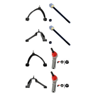 Dorman® - OE Solutions™ Front Lower and Upper Control Arm with Ball Joint and Tie Rod End Kit