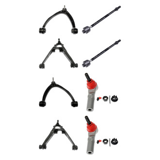 Dorman® - OE Solutions™ Front Lower and Upper Control Arm with Ball Joint and Tie Rod End Kit