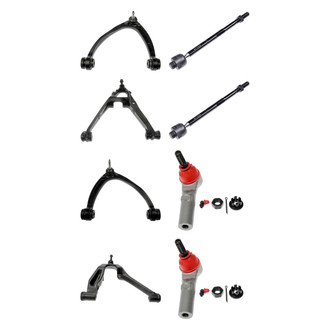 Dorman® - OE Solutions™ Front Lower and Upper Control Arm with Ball Joint and Tie Rod End Kit