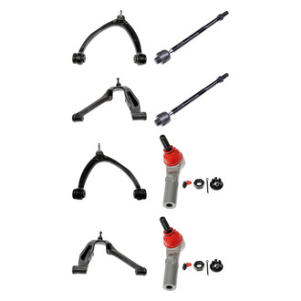 Dorman® - OE Solutions™ Front Lower and Upper Control Arm with Ball Joint and Tie Rod End Kit