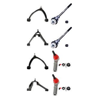 Dorman® - OE Solutions™ Front Lower and Upper Control Arm with Ball Joint and Tie Rod End Kit