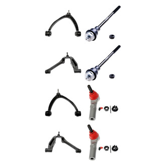 Dorman® - OE Solutions™ Front Lower and Upper Control Arm with Ball Joint and Tie Rod End Kit