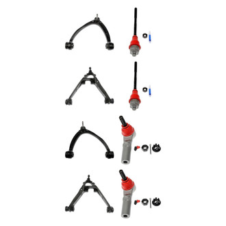 Dorman® - OE Solutions™ Front Lower and Upper Control Arm with Ball Joint and Tie Rod End Kit
