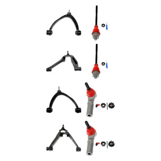 Dorman® - OE Solutions™ Front Lower and Upper Control Arm with Ball Joint and Tie Rod End Kit