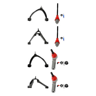 Dorman® - OE Solutions™ Front Lower and Upper Control Arm with Ball Joint and Tie Rod End Kit