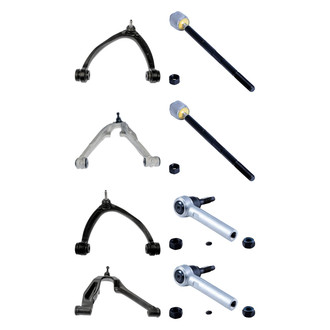 Dorman® - OE Solutions™ Front Lower and Upper Control Arm with Ball Joint and Tie Rod End Kit