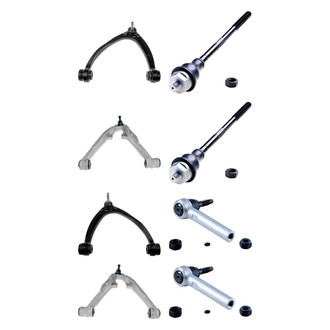 Dorman® - OE Solutions™ Front Lower and Upper Control Arm with Ball Joint and Tie Rod End Kit
