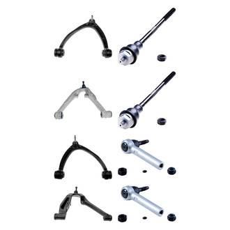 Dorman® - OE Solutions™ Front Lower and Upper Control Arm with Ball Joint and Tie Rod End Kit