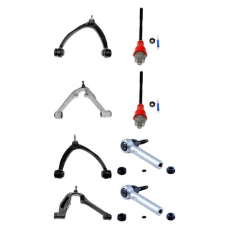 Dorman® - OE Solutions™ Front Lower and Upper Control Arm with Ball Joint and Tie Rod End Kit