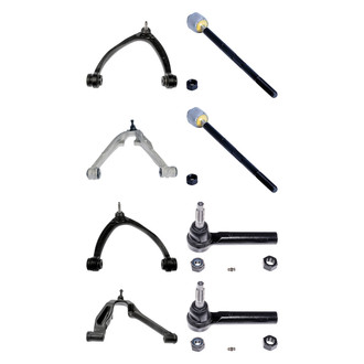 Dorman® - OE Solutions™ Front Lower and Upper Control Arm with Ball Joint and Tie Rod End Kit
