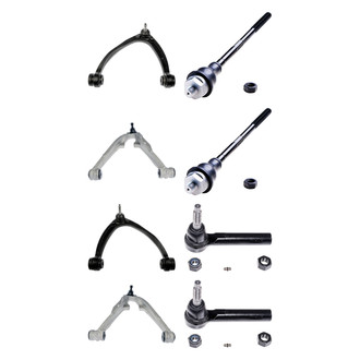 Dorman® - OE Solutions™ Front Lower and Upper Control Arm with Ball Joint and Tie Rod End Kit