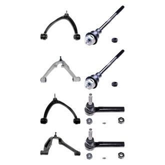 Dorman® - OE Solutions™ Front Lower and Upper Control Arm with Ball Joint and Tie Rod End Kit