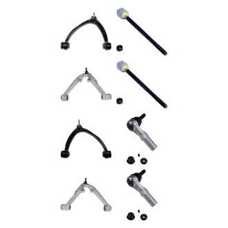 Dorman® - OE Solutions™ Front Lower and Upper Control Arm with Ball Joint and Tie Rod End Kit