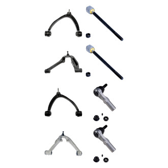 Dorman® - OE Solutions™ Front Lower and Upper Control Arm with Ball Joint and Tie Rod End Kit