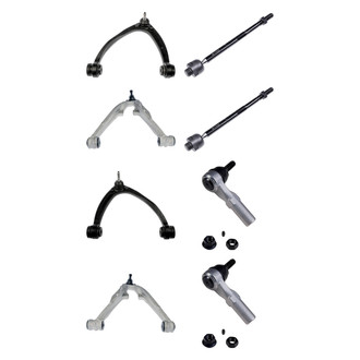 Dorman® - OE Solutions™ Front Lower and Upper Control Arm with Ball Joint and Tie Rod End Kit