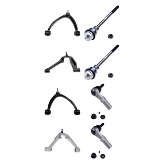 Dorman® - OE Solutions™ Front Lower and Upper Control Arm with Ball Joint and Tie Rod End Kit