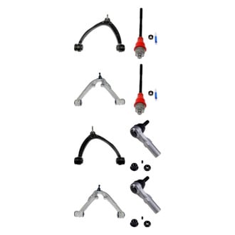 Dorman® - OE Solutions™ Front Lower and Upper Control Arm with Ball Joint and Tie Rod End Kit