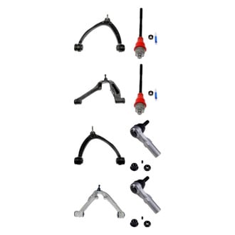 Dorman® - OE Solutions™ Front Lower and Upper Control Arm with Ball Joint and Tie Rod End Kit