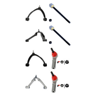 Dorman® - OE Solutions™ Front Lower and Upper Control Arm with Ball Joint and Tie Rod End Kit