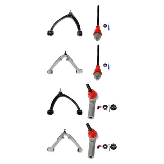 Dorman® - OE Solutions™ Front Lower and Upper Control Arm with Ball Joint and Tie Rod End Kit