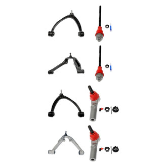 Dorman® - OE Solutions™ Front Lower and Upper Control Arm with Ball Joint and Tie Rod End Kit