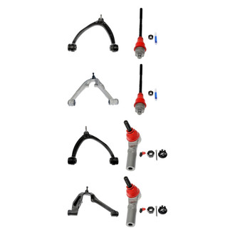 Dorman® - OE Solutions™ Front Lower and Upper Control Arm with Ball Joint and Tie Rod End Kit