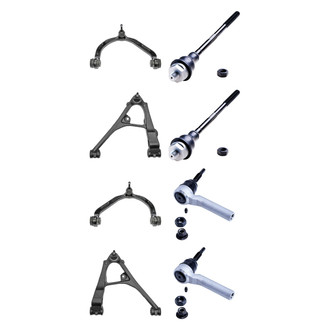 Dorman® - OE Solutions™ Front Lower and Upper Control Arm with Ball Joint and Tie Rod End Kit