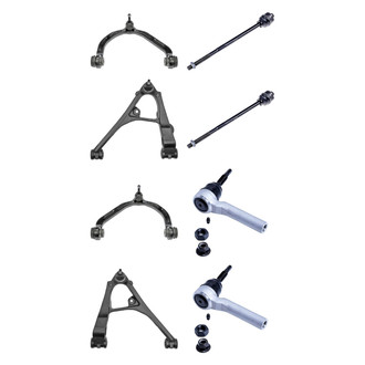 Dorman® - OE Solutions™ Front Lower and Upper Control Arm with Ball Joint and Tie Rod End Kit