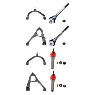 Dorman® - OE Solutions™ Front Lower and Upper Control Arm with Ball Joint and Tie Rod End Kit