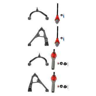 Dorman® - OE Solutions™ Front Lower and Upper Control Arm with Ball Joint and Tie Rod End Kit