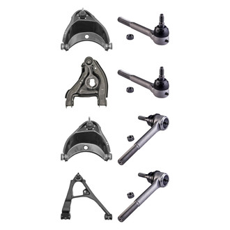 Dorman® - OE Solutions™ Front Lower and Upper Control Arm with Ball Joint and Tie Rod End Kit