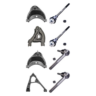 Dorman® - OE Solutions™ Front Lower and Upper Control Arm with Ball Joint and Tie Rod End Kit