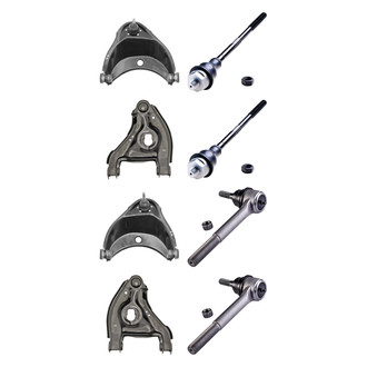 Dorman® - OE Solutions™ Front Lower and Upper Control Arm with Ball Joint and Tie Rod End Kit