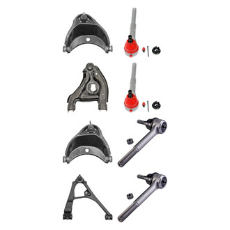 Dorman® - OE Solutions™ Front Lower and Upper Control Arm with Ball Joint and Tie Rod End Kit