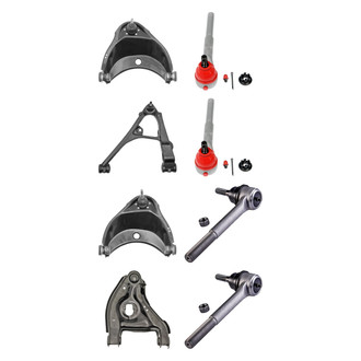 Dorman® - OE Solutions™ Front Lower and Upper Control Arm with Ball Joint and Tie Rod End Kit