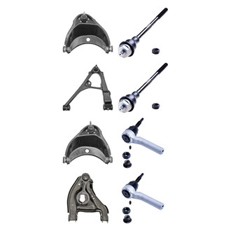 Dorman® - OE Solutions™ Front Lower and Upper Control Arm with Ball Joint and Tie Rod End Kit