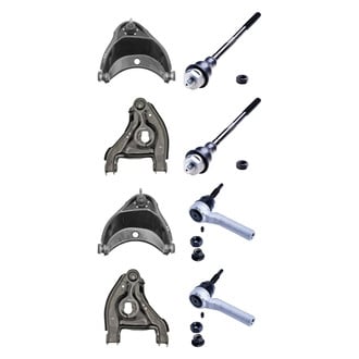 Dorman® - OE Solutions™ Front Lower and Upper Control Arm with Ball Joint and Tie Rod End Kit