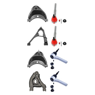 Dorman® - OE Solutions™ Front Lower and Upper Control Arm with Ball Joint and Tie Rod End Kit