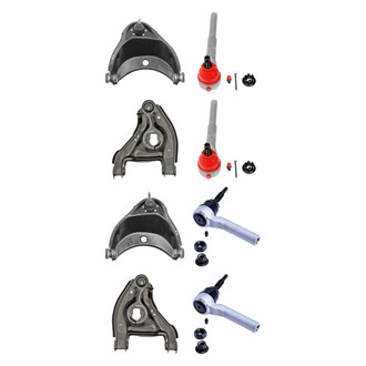Dorman® - OE Solutions™ Front Lower and Upper Control Arm with Ball Joint and Tie Rod End Kit