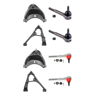 Dorman® - OE Solutions™ Front Lower and Upper Control Arm with Ball Joint and Tie Rod End Kit