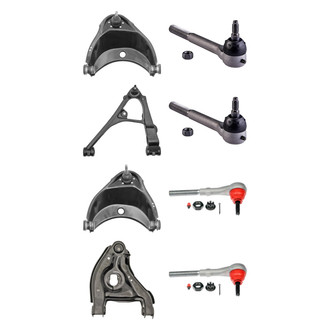 Dorman® - OE Solutions™ Front Lower and Upper Control Arm with Ball Joint and Tie Rod End Kit