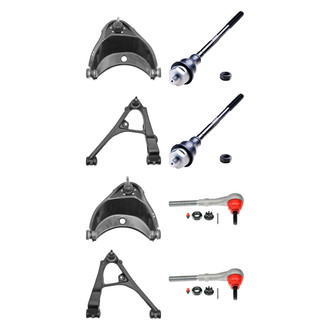 Dorman® - OE Solutions™ Front Lower and Upper Control Arm with Ball Joint and Tie Rod End Kit