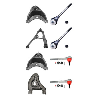 Dorman® - OE Solutions™ Front Lower and Upper Control Arm with Ball Joint and Tie Rod End Kit