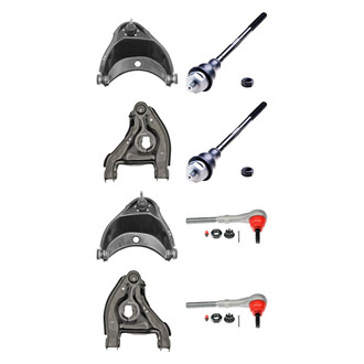 Dorman® - OE Solutions™ Front Lower and Upper Control Arm with Ball Joint and Tie Rod End Kit