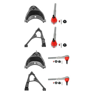 Dorman® - OE Solutions™ Front Lower and Upper Control Arm with Ball Joint and Tie Rod End Kit