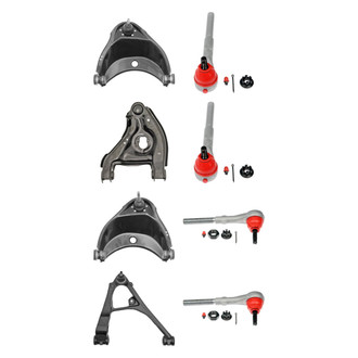 Dorman® - OE Solutions™ Front Lower and Upper Control Arm with Ball Joint and Tie Rod End Kit