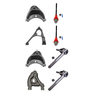 Dorman® - OE Solutions™ Front Lower and Upper Control Arm with Ball Joint and Tie Rod End Kit