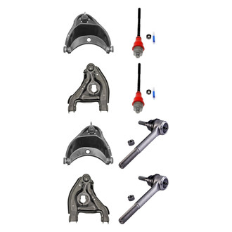Dorman® - OE Solutions™ Front Lower and Upper Control Arm with Ball Joint and Tie Rod End Kit